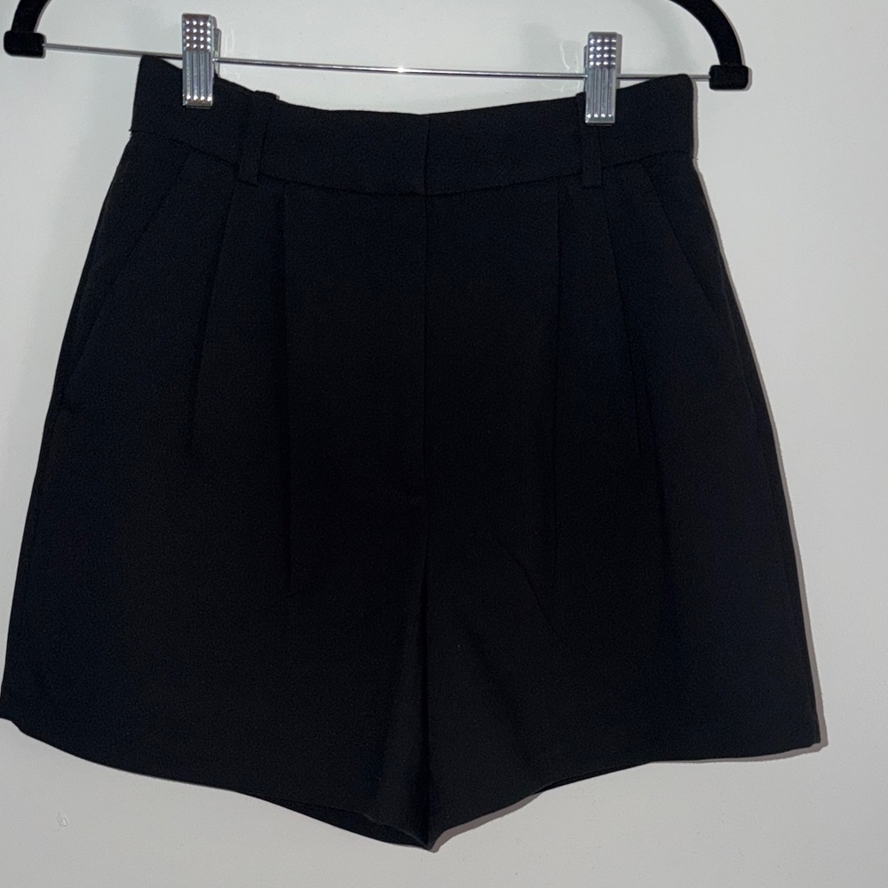 Abercrombie & Fitch High Waist Black Shorts